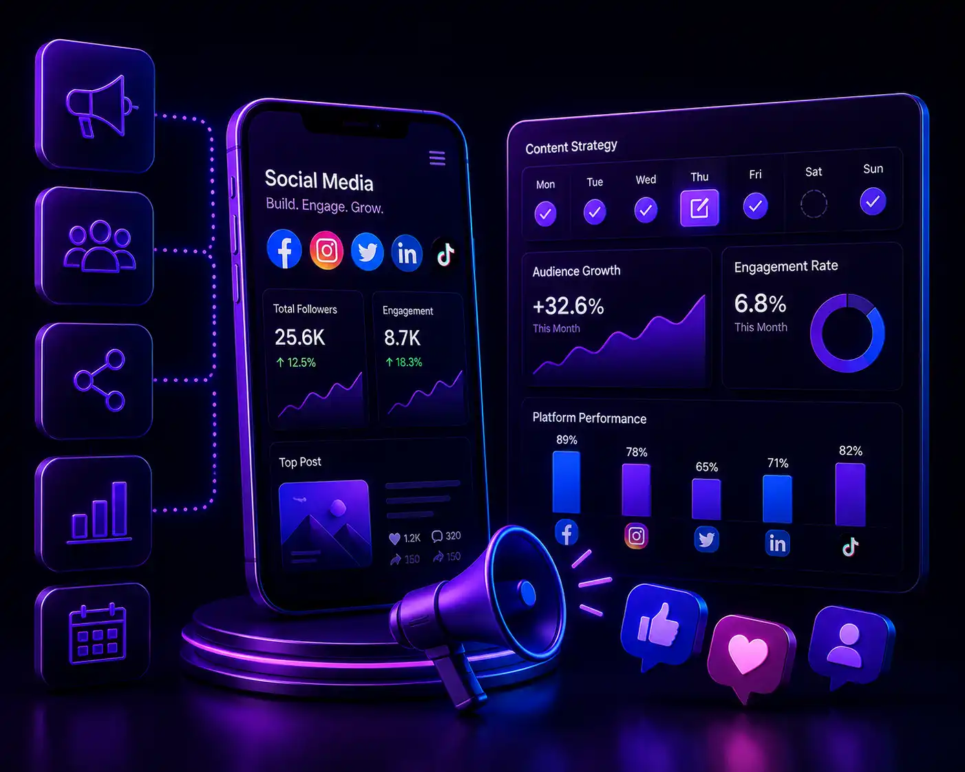 Rankixa Social Media Management service